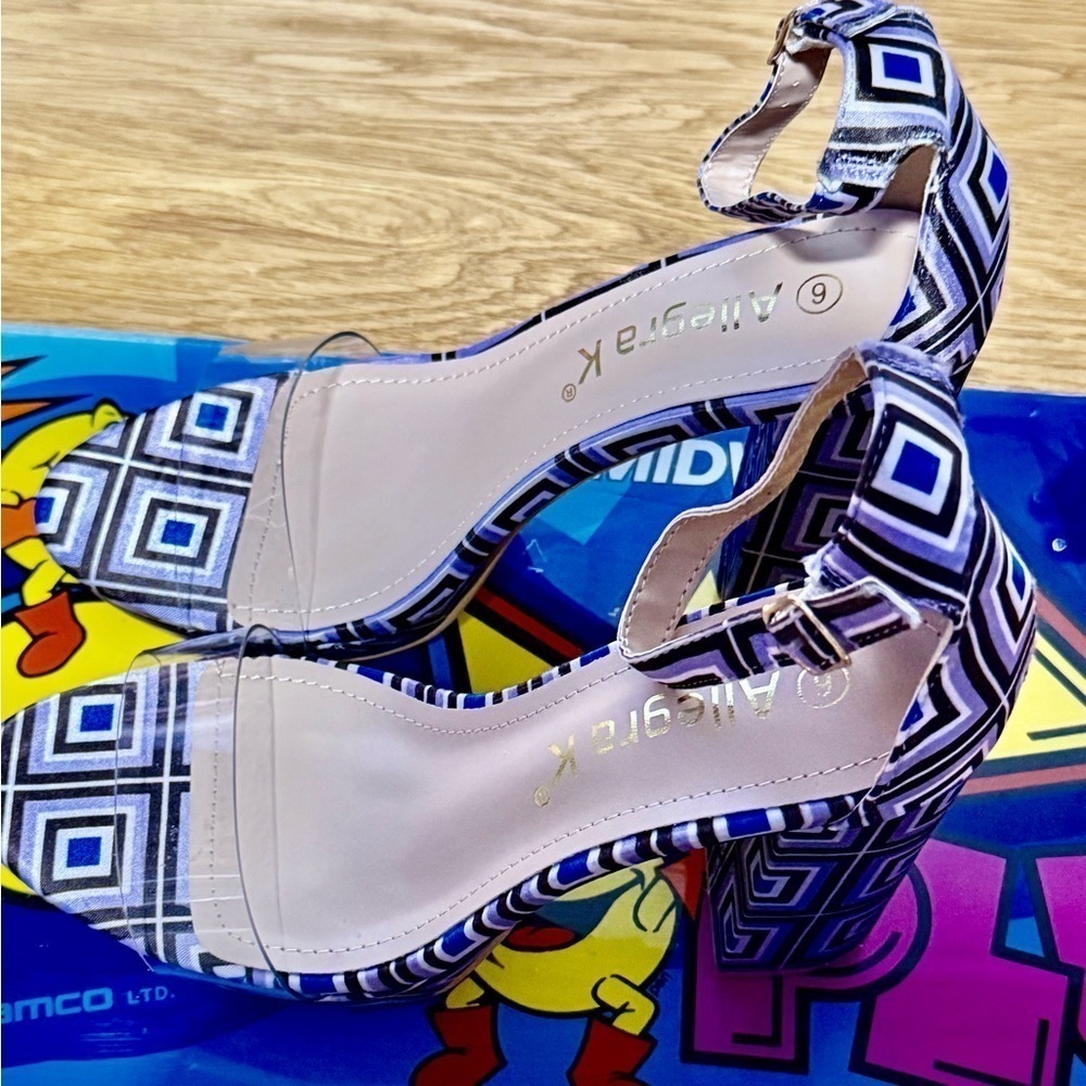 Women New Allegra K Platform Heels US 6 - Picture 3 of 5